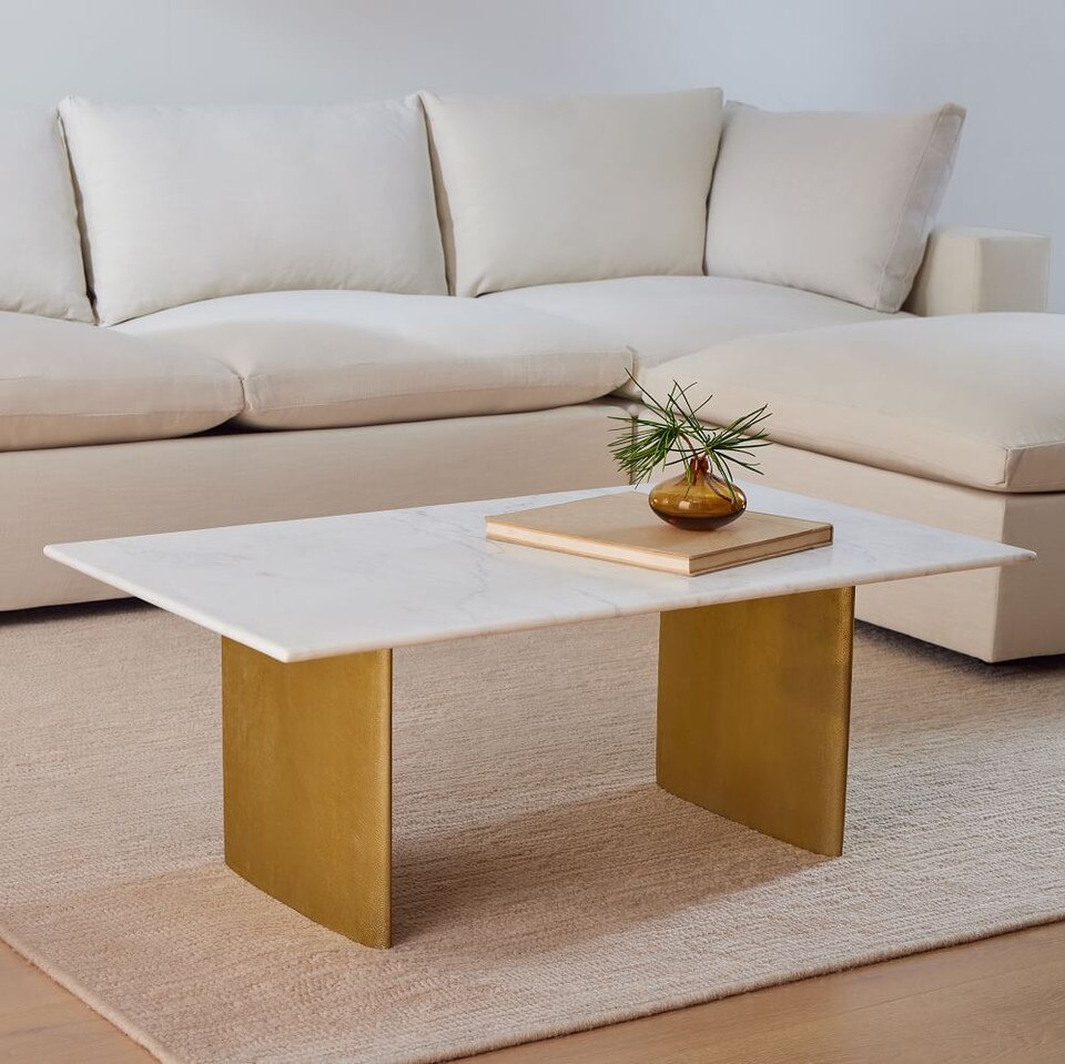 Anton Marble Coffee Table West Elm UK